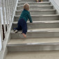 Kinder auf der Treppe